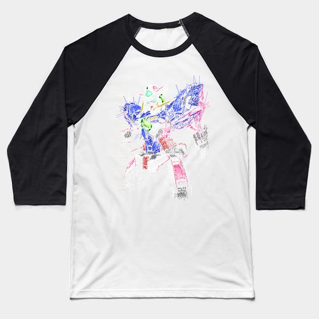 Gundam Exia Baseball T-Shirt by Shawngkolon